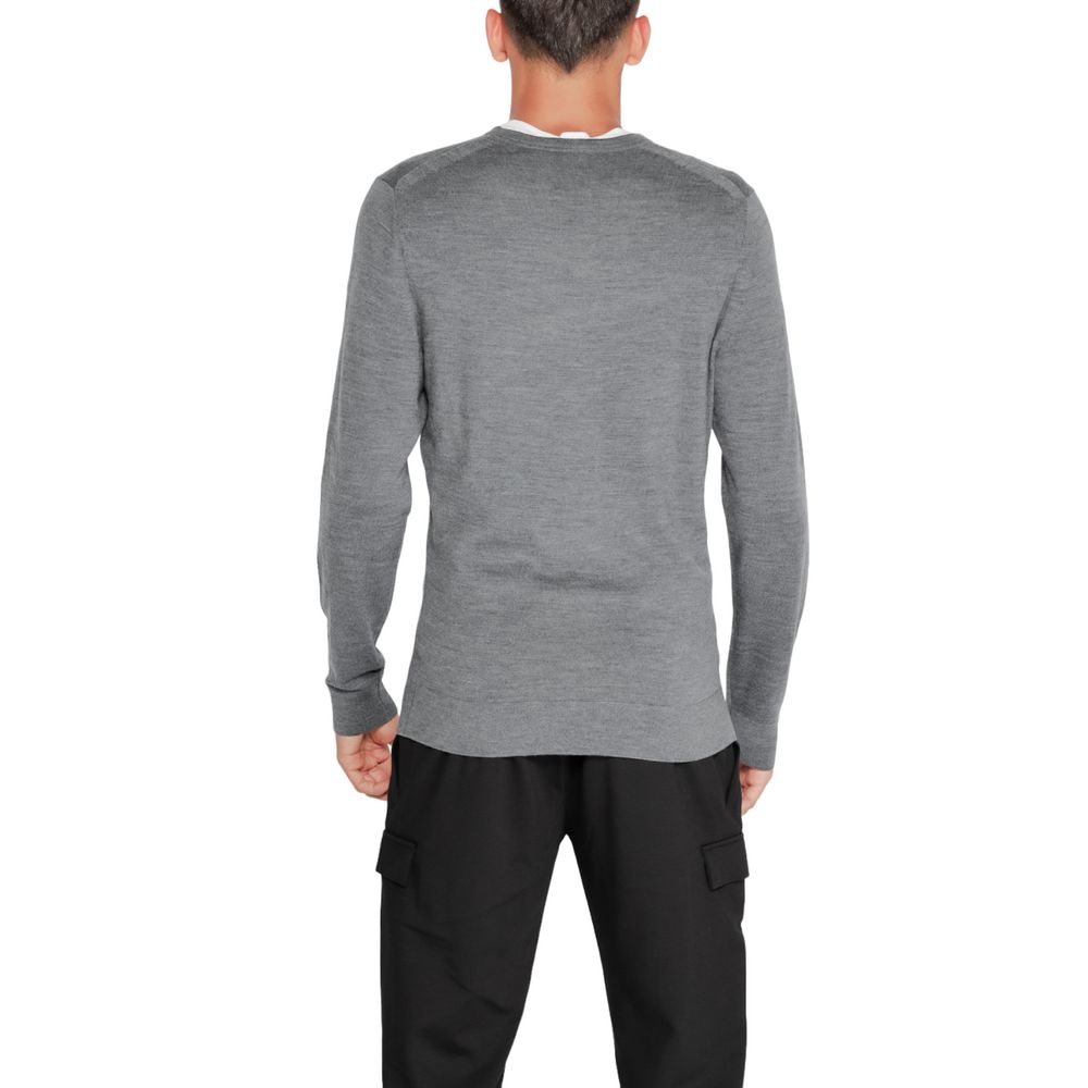 Vêtements de sport en laine recyclée grise Calvin Klein
