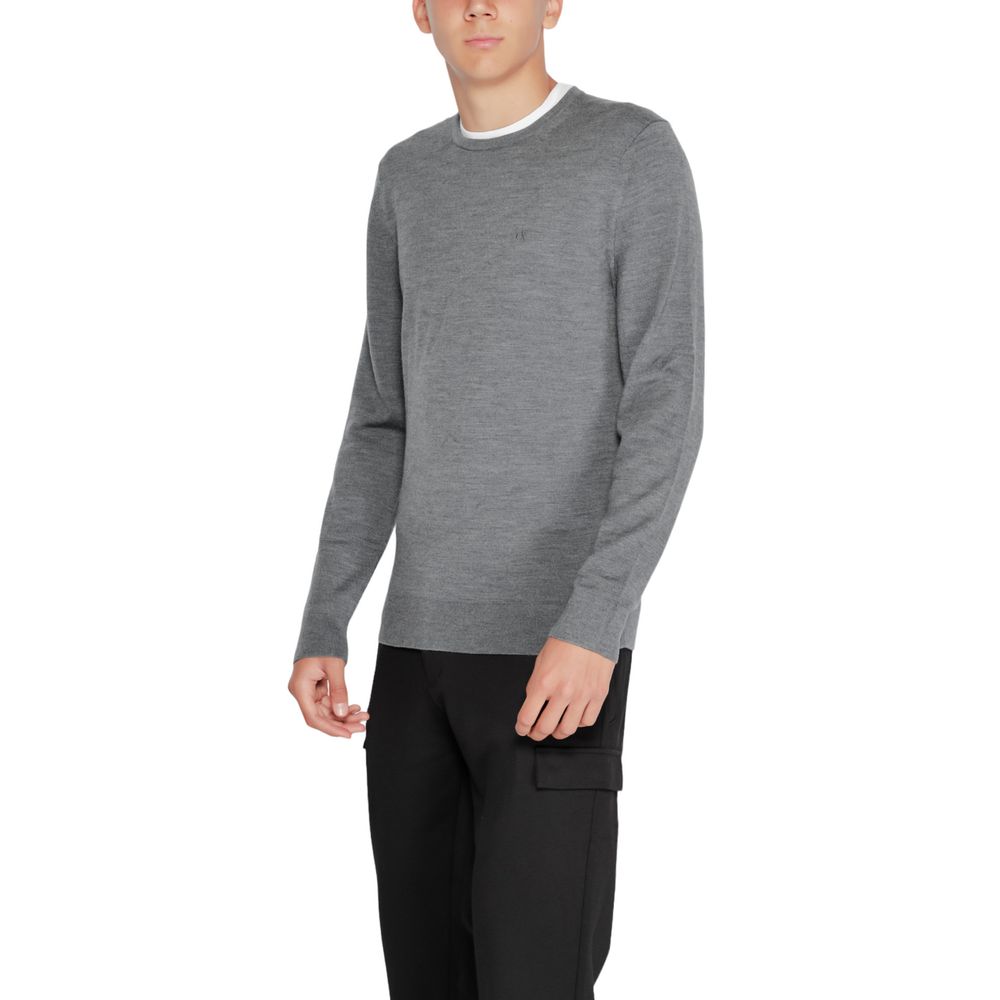 Vêtements de sport en laine recyclée grise Calvin Klein