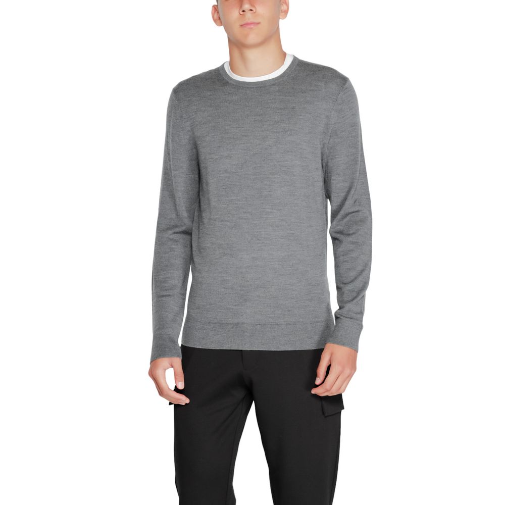 Vêtements de sport en laine recyclée grise Calvin Klein