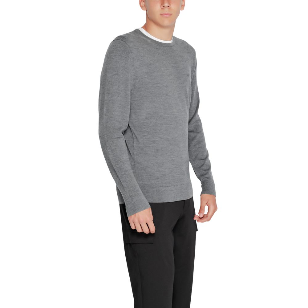 Vêtements de sport en laine recyclée grise Calvin Klein