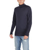 Calvin Klein Blue Wool Turtleneck