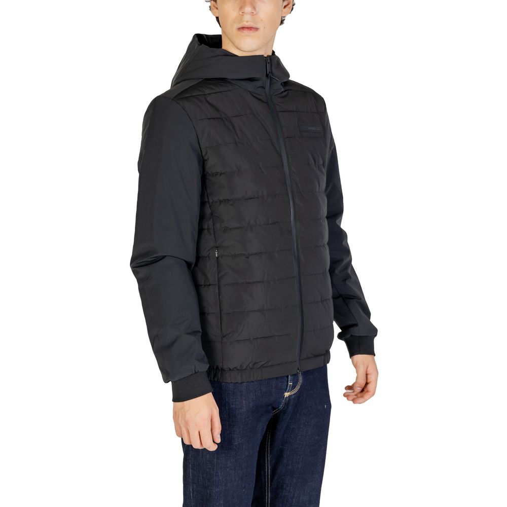 Vestes et manteaux Calvin Klein en polyester recyclé noir