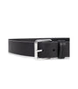 Ceinture en cuir noir Calvin Klein