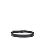 Ceinture en cuir noir Calvin Klein