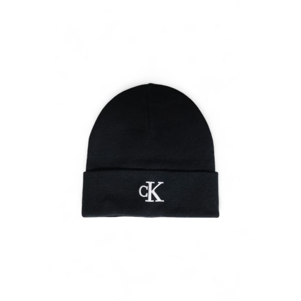 Casquette de baseball noire en polyester recyclé Calvin Klein
