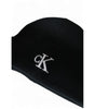 Casquette de baseball noire en polyester recyclé Calvin Klein