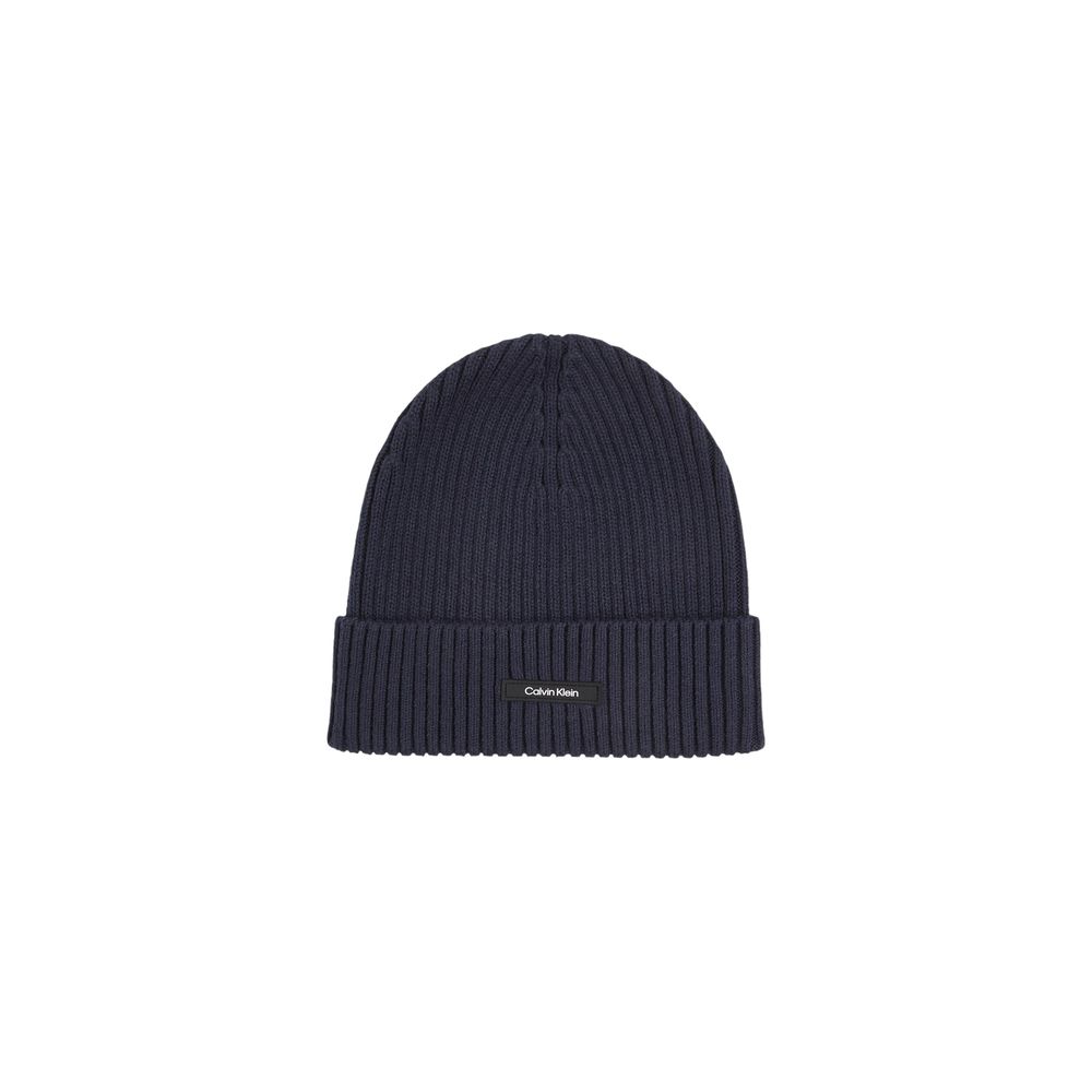 Casquette de baseball en coton biologique bleu Calvin Klein