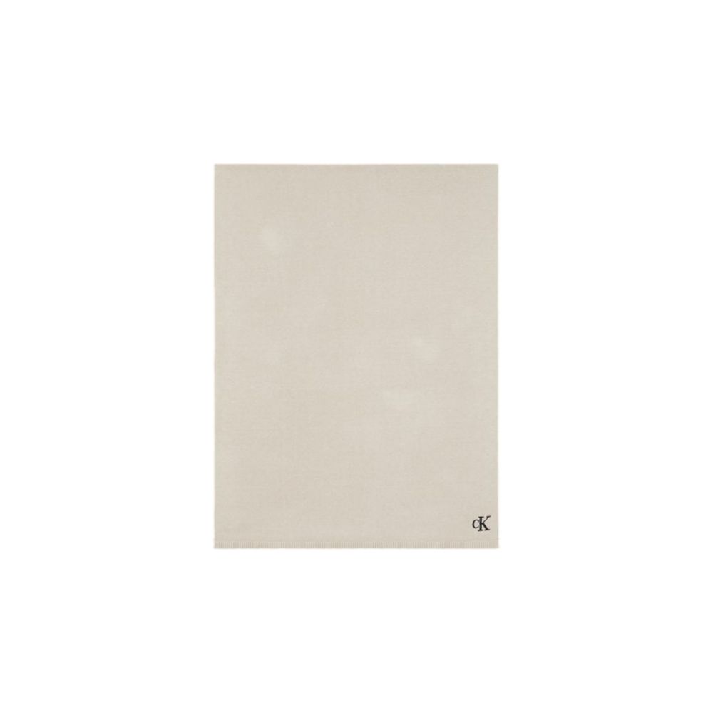 Écharpe en coton beige Calvin Klein