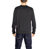 Calvin Klein Sport Black Recycled Polyester Sweatshirt