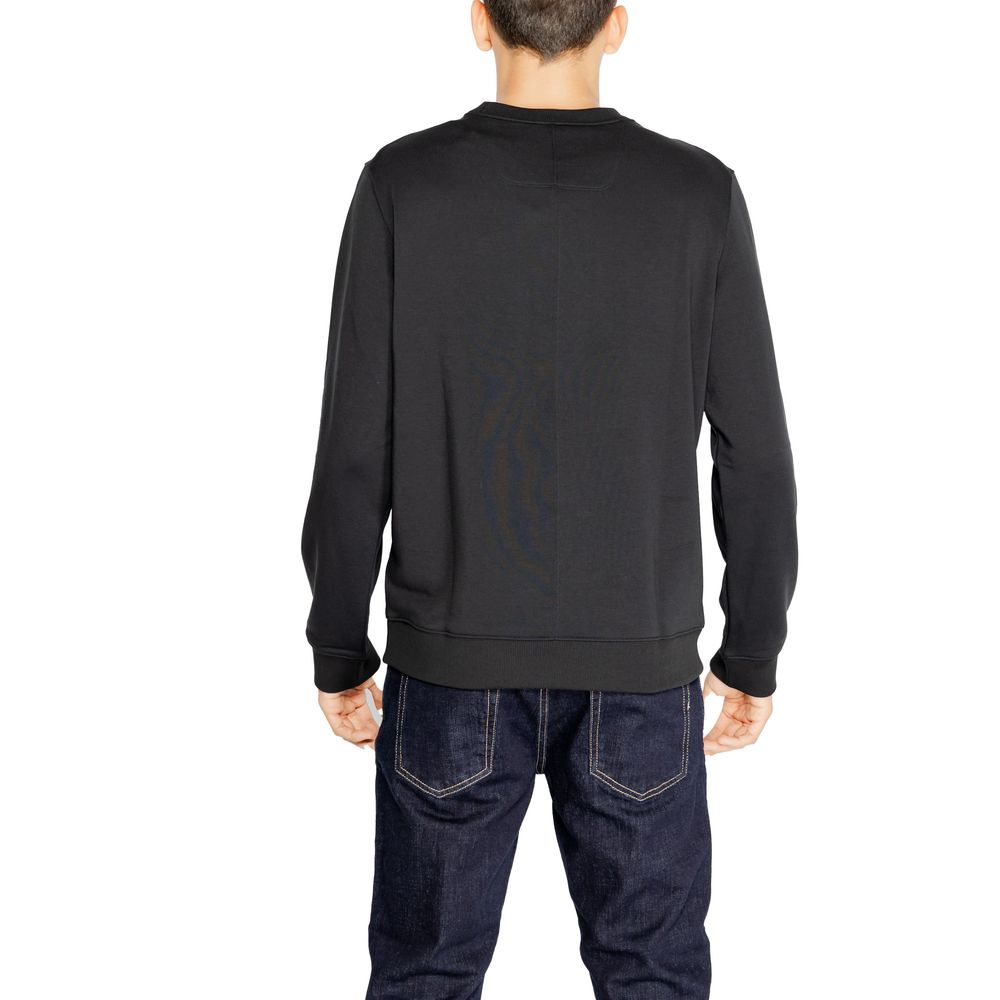 Calvin Klein Sport Black Recycled Polyester Sweatshirt