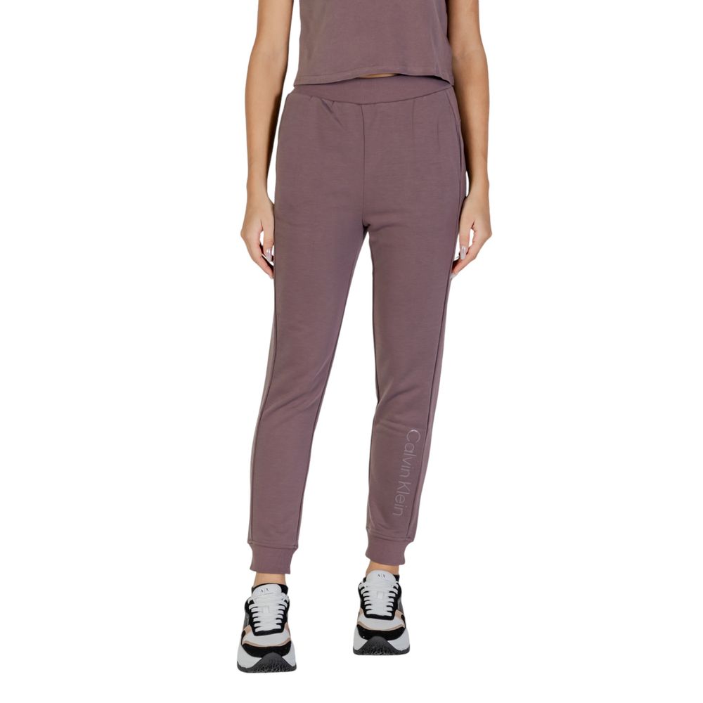 Calvin Klein Sport Purple Recycled Polyester Joggers Workout Pant