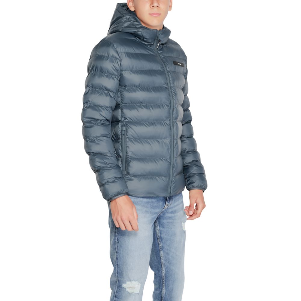 Vestes et manteaux Calvin Klein en polyester recyclé noir