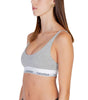 Calvin Klein Underwear Gray Cotton Bra
