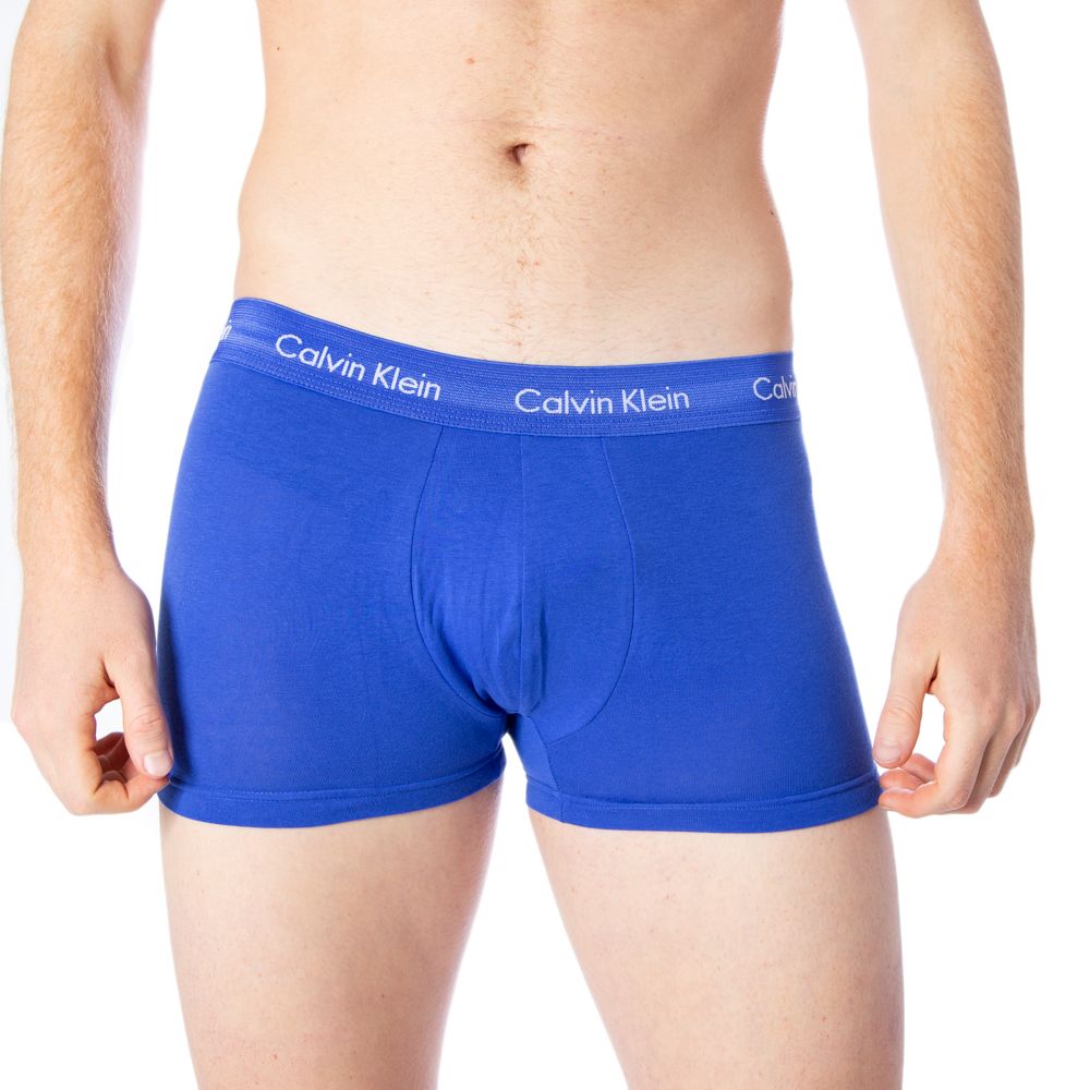 Calvin Klein Underwear Blue Cotton Boxer
