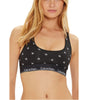 Calvin Klein Underwear Black And White Cotton Bra