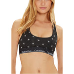 Calvin Klein Underwear Black And White Cotton Bra