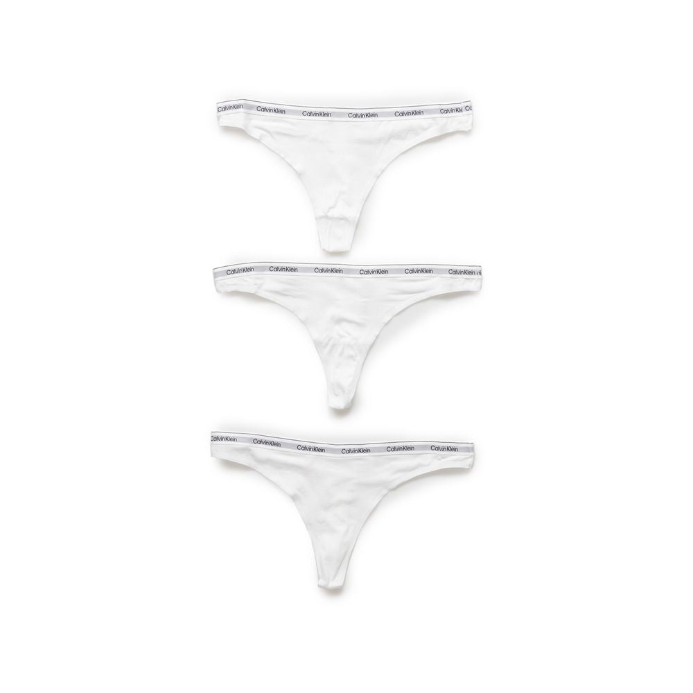 Calvin Klein Underwear White Cotton Panty
