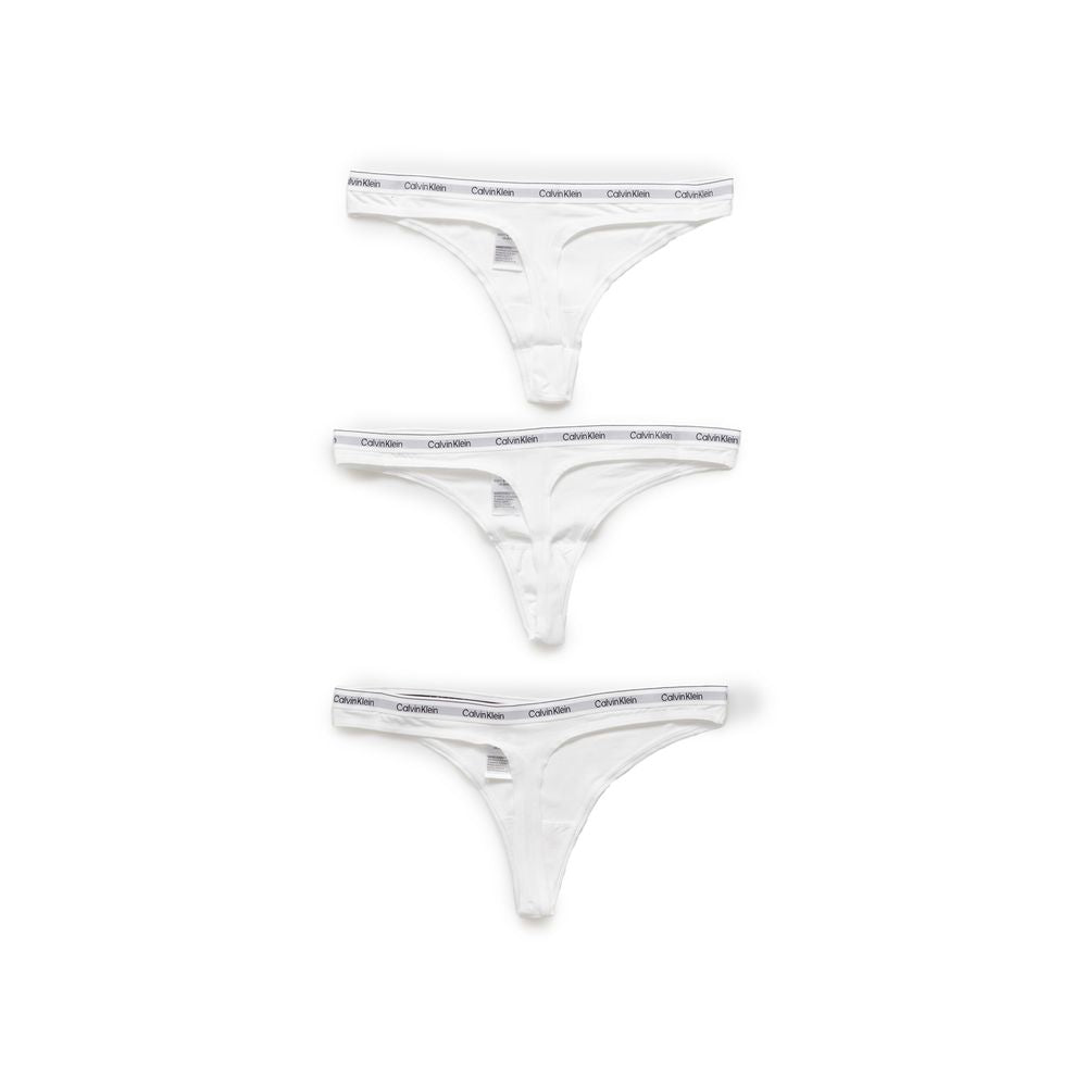 Calvin Klein Underwear White Cotton Panty
