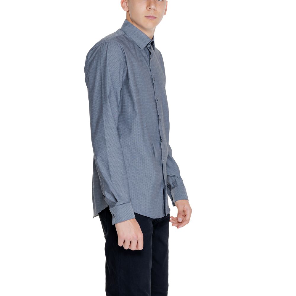 Chemise en coton noir Calvin Klein