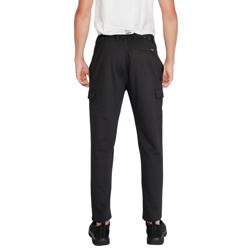 Pantalon de jogging noir en polyester recyclé Calvin Klein