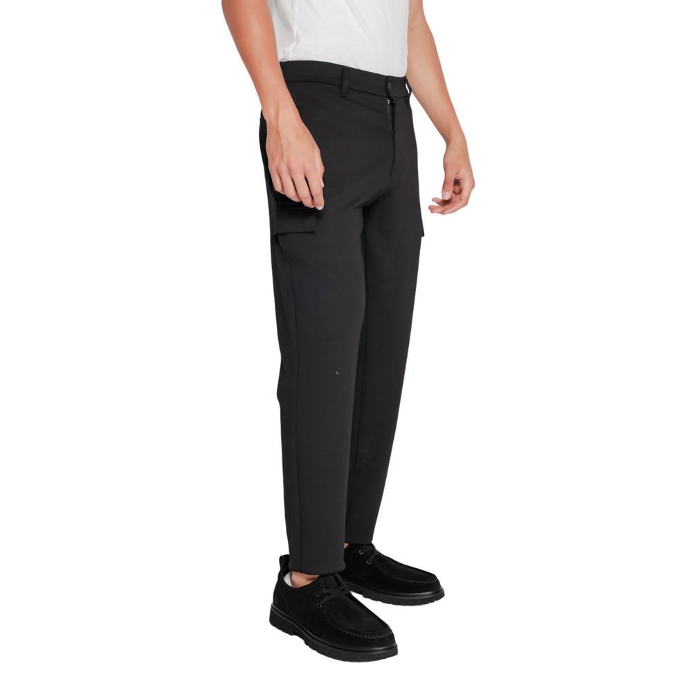 Pantalon de jogging noir en polyester recyclé Calvin Klein
