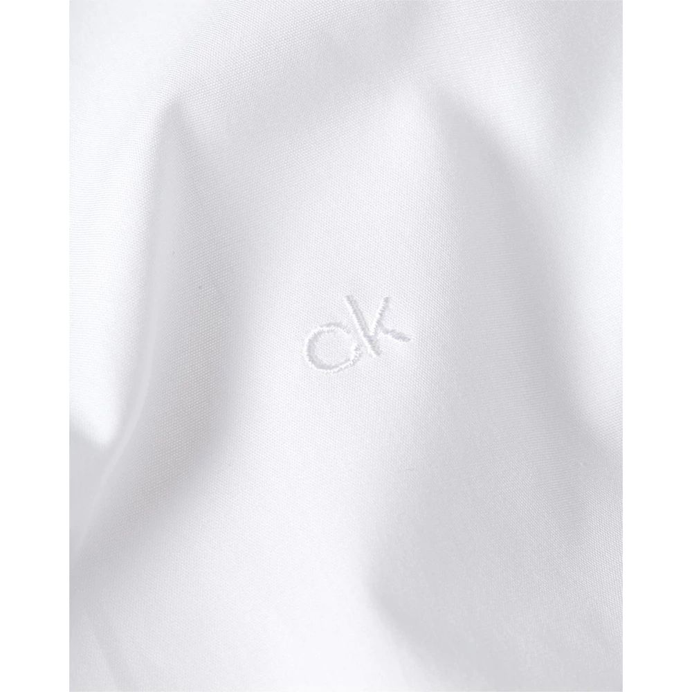 Chemise en coton blanc Calvin Klein