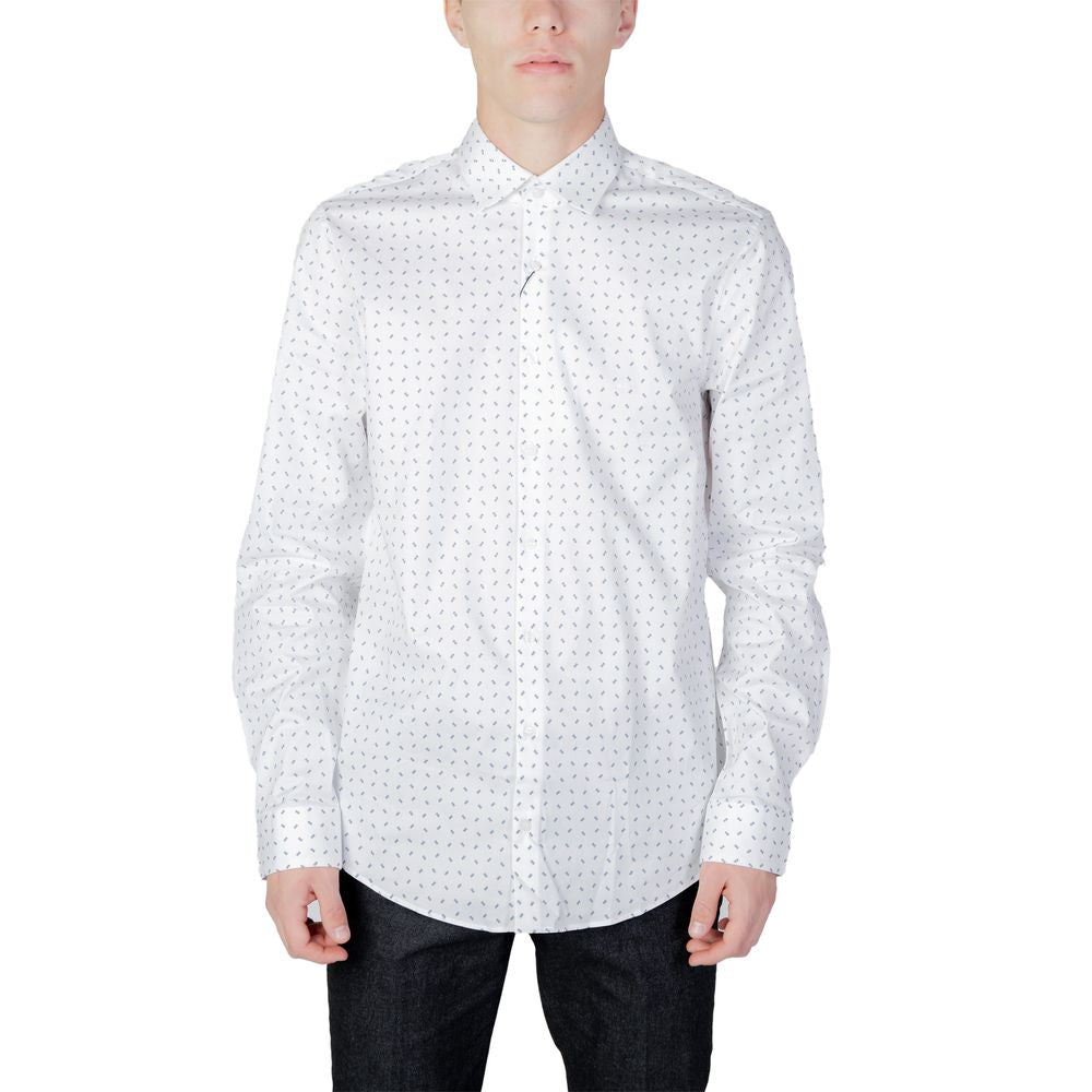 Chemise en coton blanc Calvin Klein