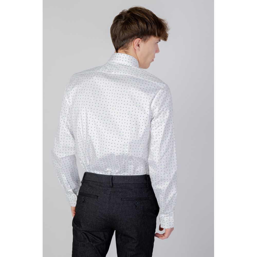 Chemise en coton blanc Calvin Klein