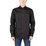 Chemise en coton noir Calvin Klein