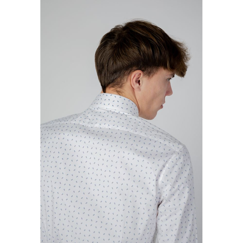 Chemise en coton blanc Calvin Klein