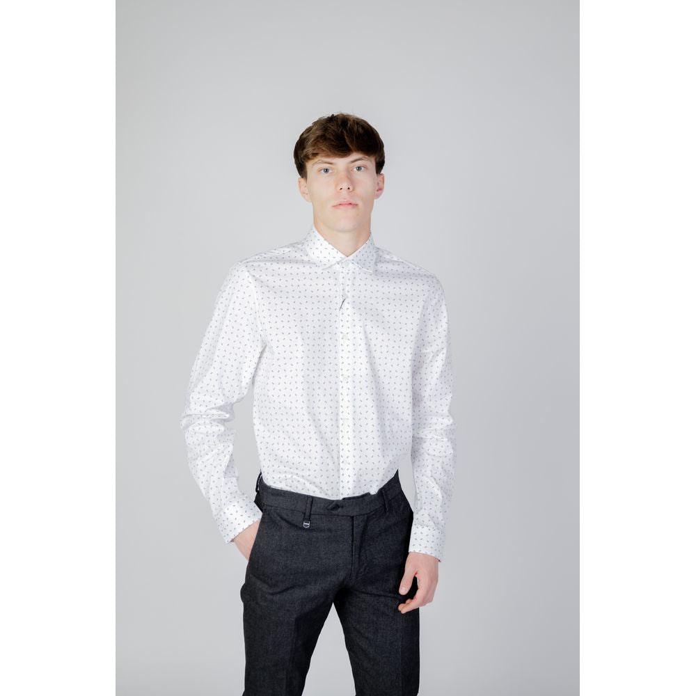 Chemise en coton blanc Calvin Klein