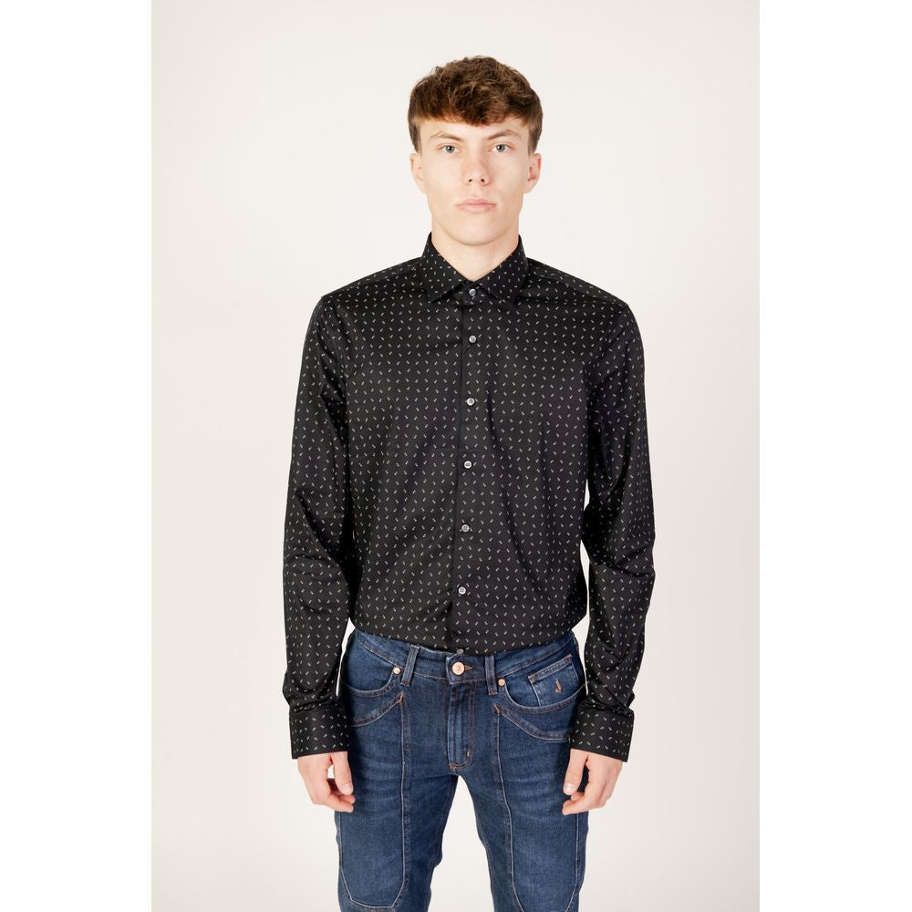 Chemise en coton noir Calvin Klein