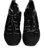 Dolce & Gabbana Black Sorrento Logo Men Sneakers Socks Shoes