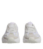 Dolce & Gabbana White Leather Daymaster Low Top Sneakers Shoes