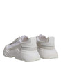 Dolce & Gabbana White Leather Daymaster Low Top Sneakers Shoes