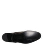 Dolce & Gabbana Peacock Patent Leather Derby Men Dress Shoes