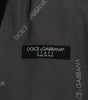 Dolce & Gabbana Black STAFF Cotton Striped Vest