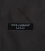 Dolce & Gabbana Gray STAFF Cotton Striped Vest