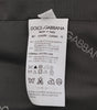 Dolce & Gabbana Gray STAFF Cotton Striped Vest