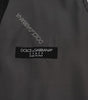 Dolce & Gabbana Gray STAFF Cotton Striped Vest