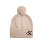 Casquette de baseball en coton beige Calvin Klein