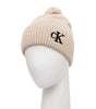Casquette de baseball en coton beige Calvin Klein