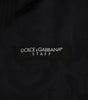 Dolce & Gabbana Black STAFF Wool Striped Vest