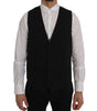 Dolce & Gabbana Black STAFF Cotton Vest