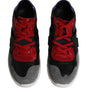 Dolce & Gabbana Multicolor Leather Suede Low Top Sneakers Shoes