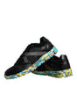 Dolce & Gabbana Black Polyester Low Top Men Sneakers Shoes