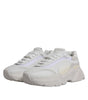 Dolce & Gabbana White Daymaster Low Top Sneakers Shoes