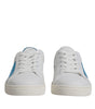 Dolce & Gabbana White London Calf Leather Sneakers Shoes