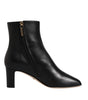 Dolce & Gabbana Black Jackie Leather Mid Calf Boots Shoes