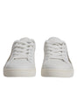 Dolce & Gabbana White London Calf Leather Sneakers Shoes